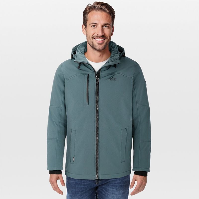 Kjelvik Thom - Softshell jas - Blauw - 2XL