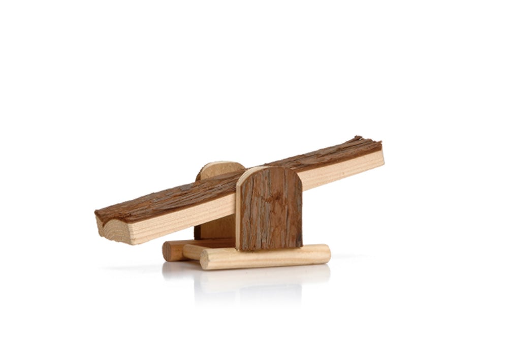 Beeztees Forest Wip   - Knaagdierspeelgoed - Hout - 7x8.5x22 cm