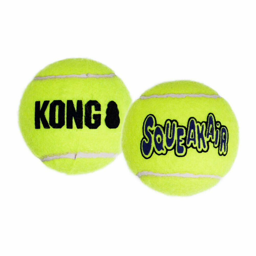 Kong Signature  Balls - Hondenspeelgoed - Geel - 26.5x10.8x8 cm - L