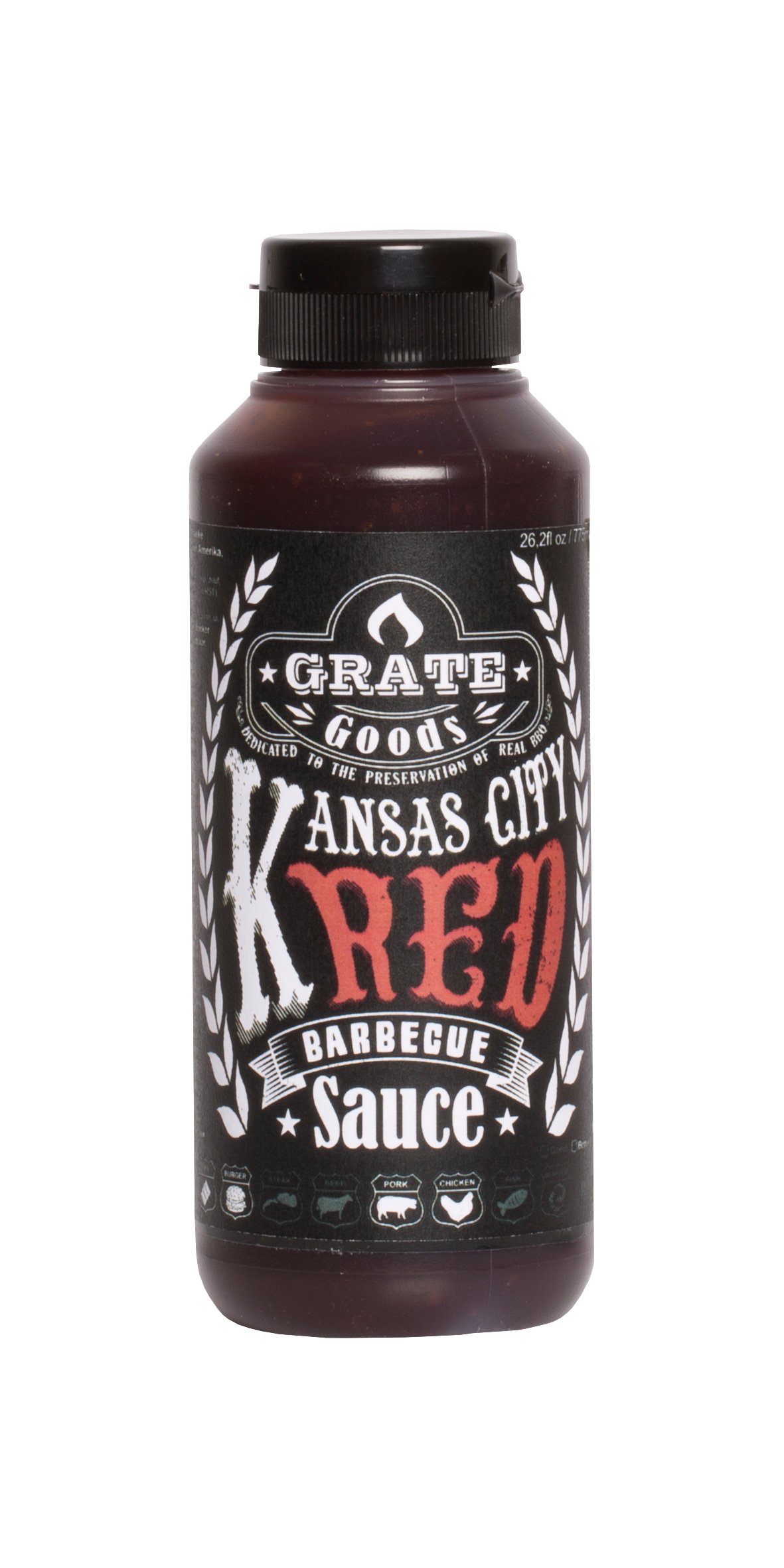 Grate goods Kansas City Red - BBQ saus - 265 Milliliter
