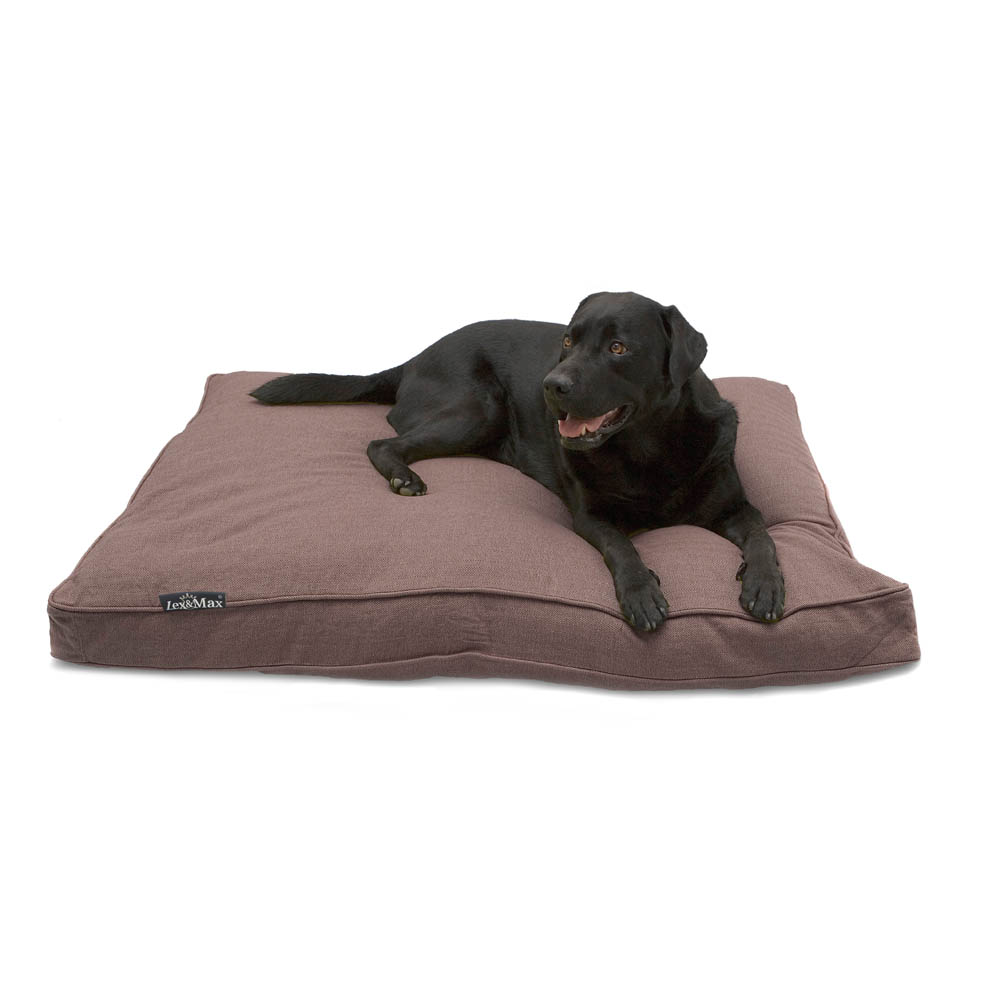 Lex & Max Maxima - Boxbed Hond - Bruin - 65x90x14 cm - S