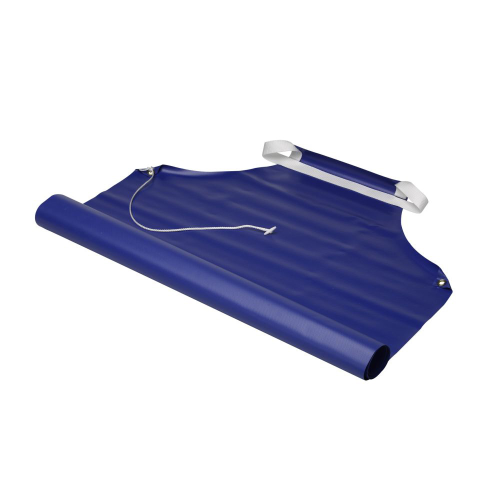 Melkschort PVC - Blauw