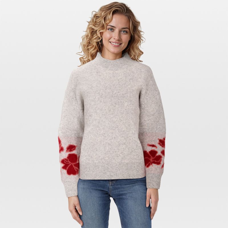 Veleste Fasa - Trui - Grijs - 36