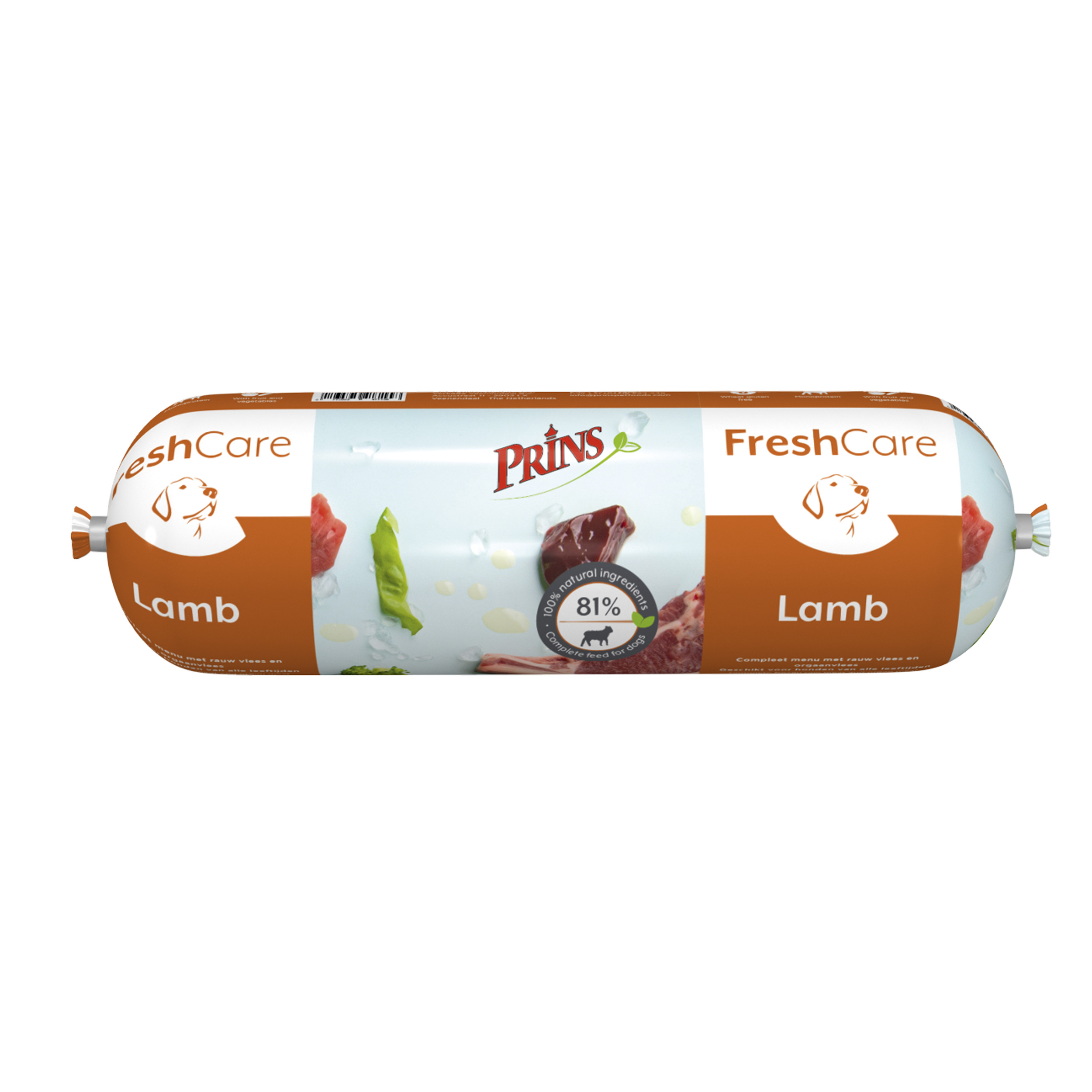 Prins FreshCare - Hondenvoer - 1 Kilogram - groente, lam