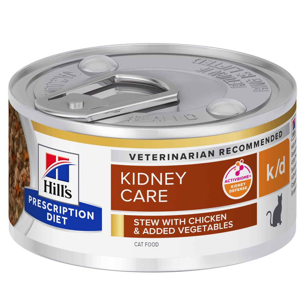 Hill's Prescription Diet Kidney Care - Kattenvoer - 82 Gram - groente, kip