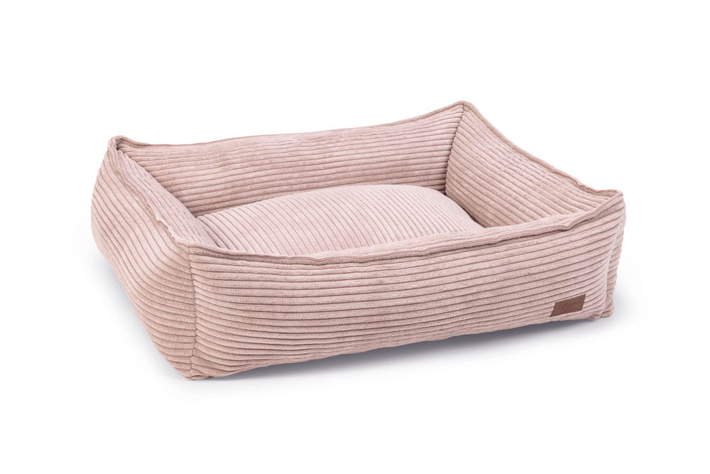Designed by Lotte Ribbed - Hondenmand - roze - 22x70x80 cm - M Designed by Lotte Ribbed - Hondenmand - roze - 22x70x80 cm - M