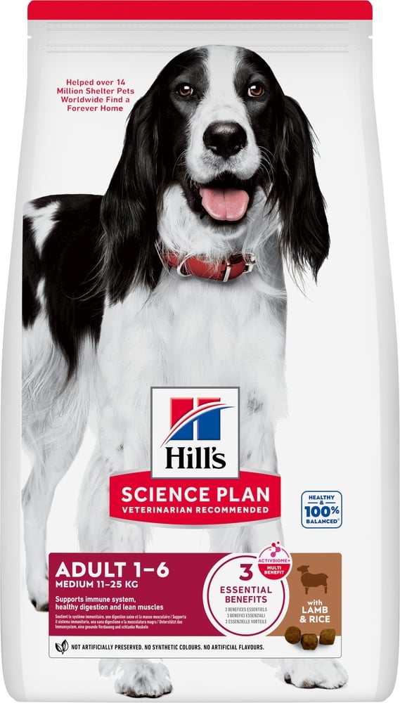 Hill’s Science Plan Adult - Hondenvoer - 12 Kilogram - Lam & rijst