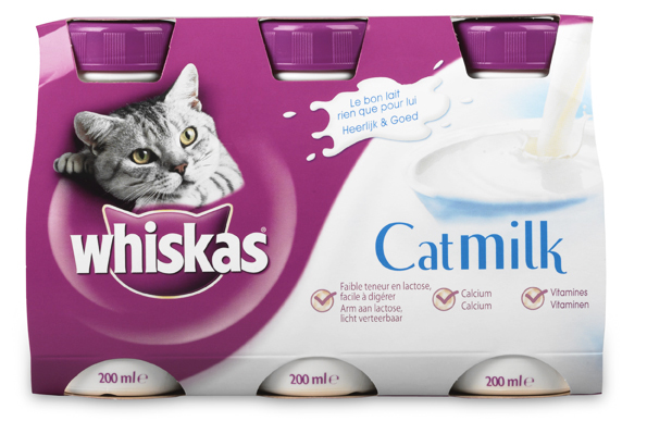 WHISKAS® Kattenmelk - 600 Milliliter - Melk