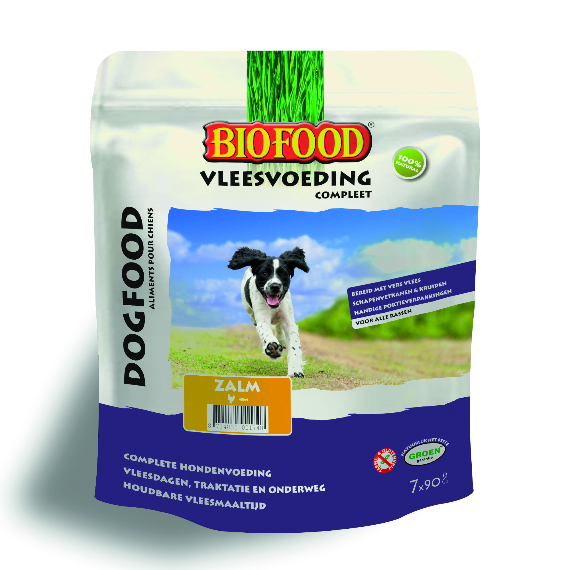 BF Petfood Vleesvoeding - Hondenvoer - Zalm - 630 Gram - zalm BF Petfood Vleesvoeding - Hondenvoer - Zalm - 630 Gram - zalm