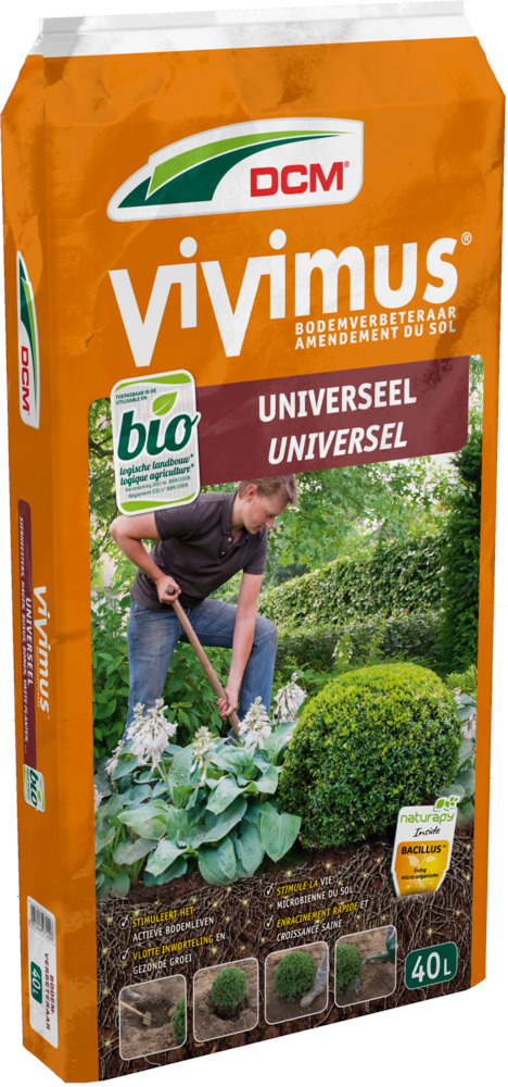 DCM Vivimus Universeel - Bodemverbeteraar - 40 Liter