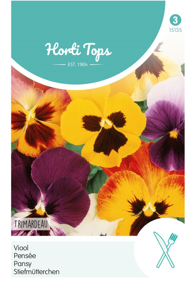 Hortitops Viool Trimardeau Gemengd - Bloemzaden