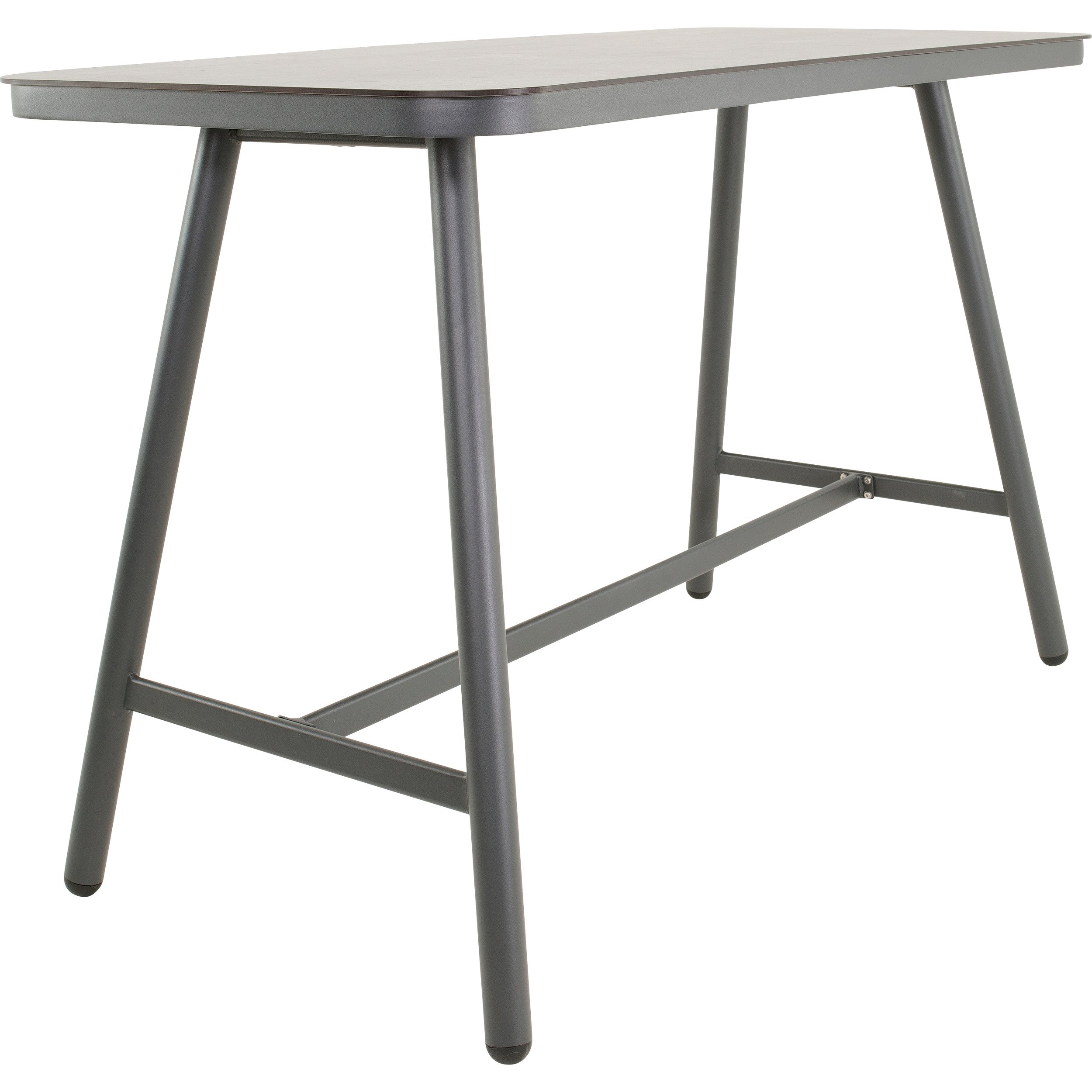 Lesli Living Milazzo - Bartafel - Antraciet - 100x75x150 cm