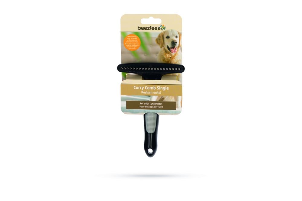 Beeztees Roterend Enkel - Roskam - Zwart / Grijs