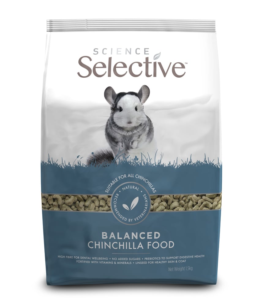 Science Selective Chinchillavoer - 1500 Gram
