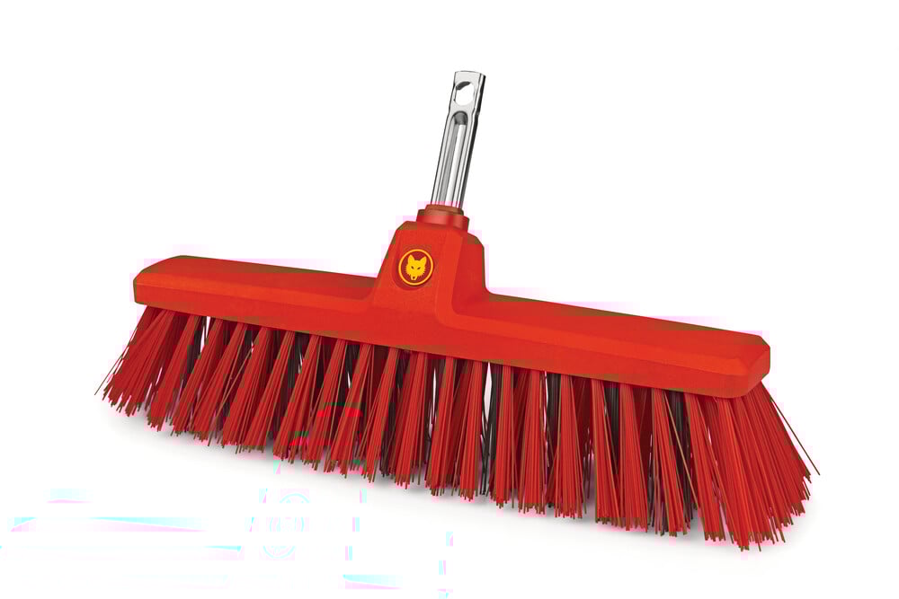 WOLF-Garten Multi-star SB 400 M  Straatbezem - Bezems - Rood