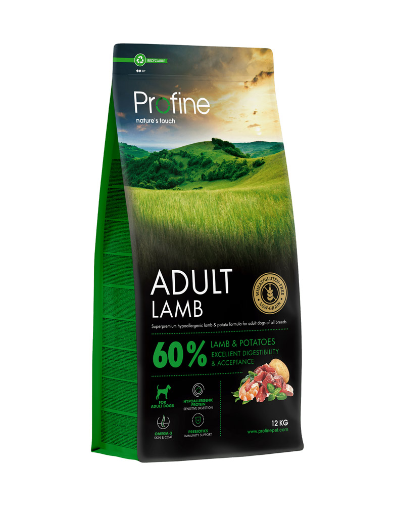 Profine Adult Lamb & Potatoes - Hondenvoer - 12 Kilogram - lam