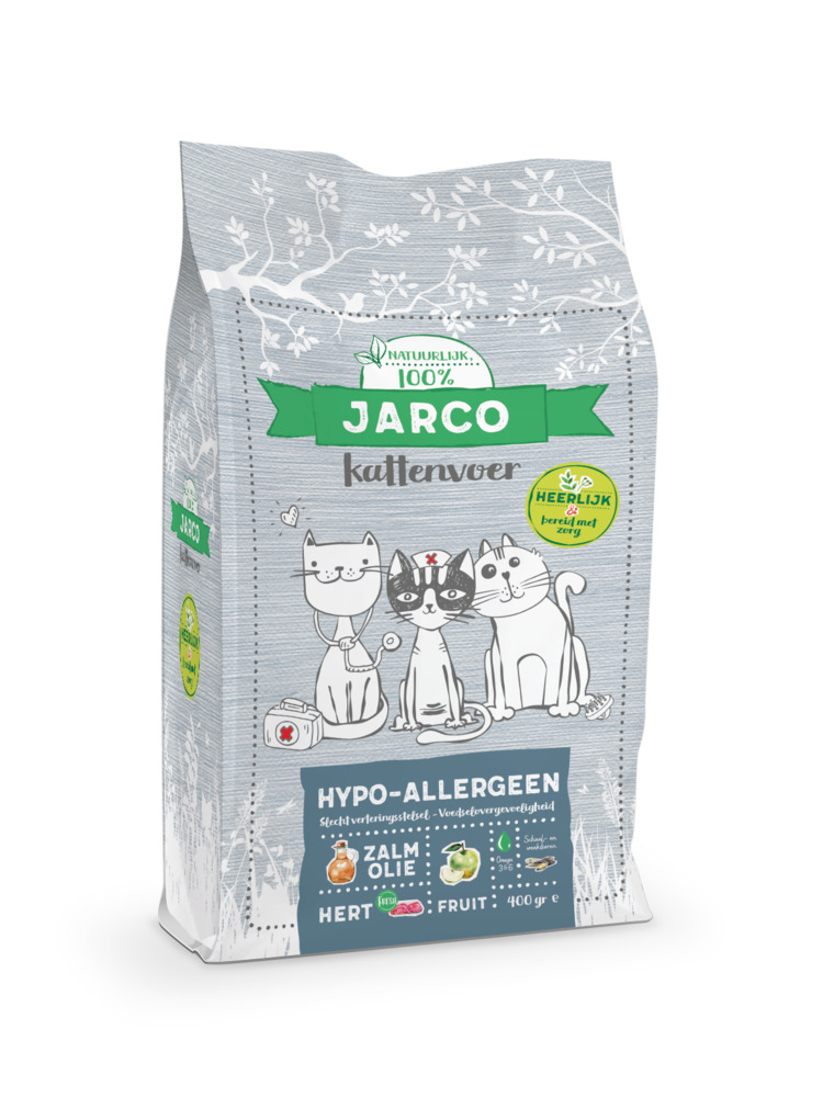 Jarco Hypo Allergeen - Kattenvoer - 2 Kilogram - wild