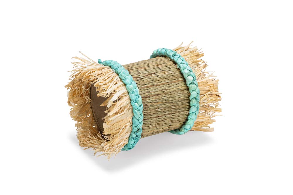 Beeztees Tunnel Maisblad - Knaagdierspeelgoed - 23x11x11 cm