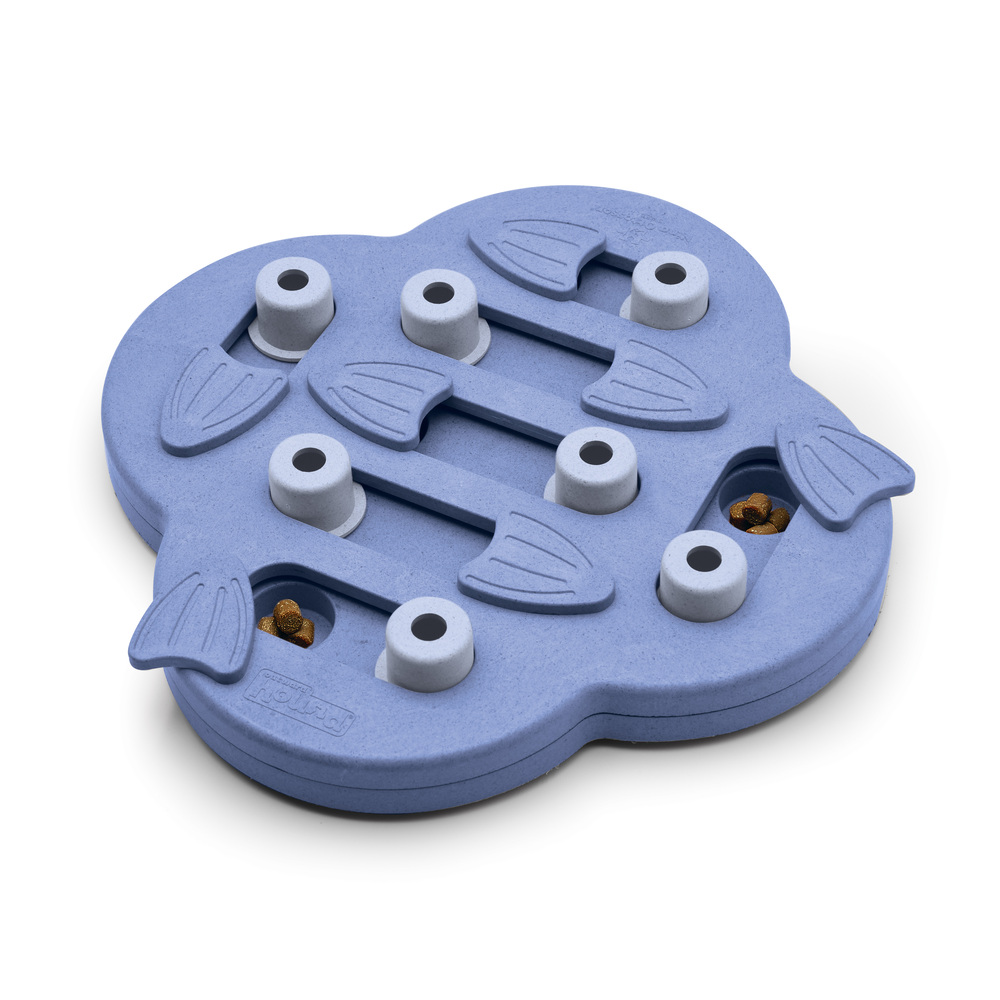 Nina Ottosson Hide n'Slide - Puzzel - Hondenspeelgoed - Blauw - 5.1x32.4x29.9 cm