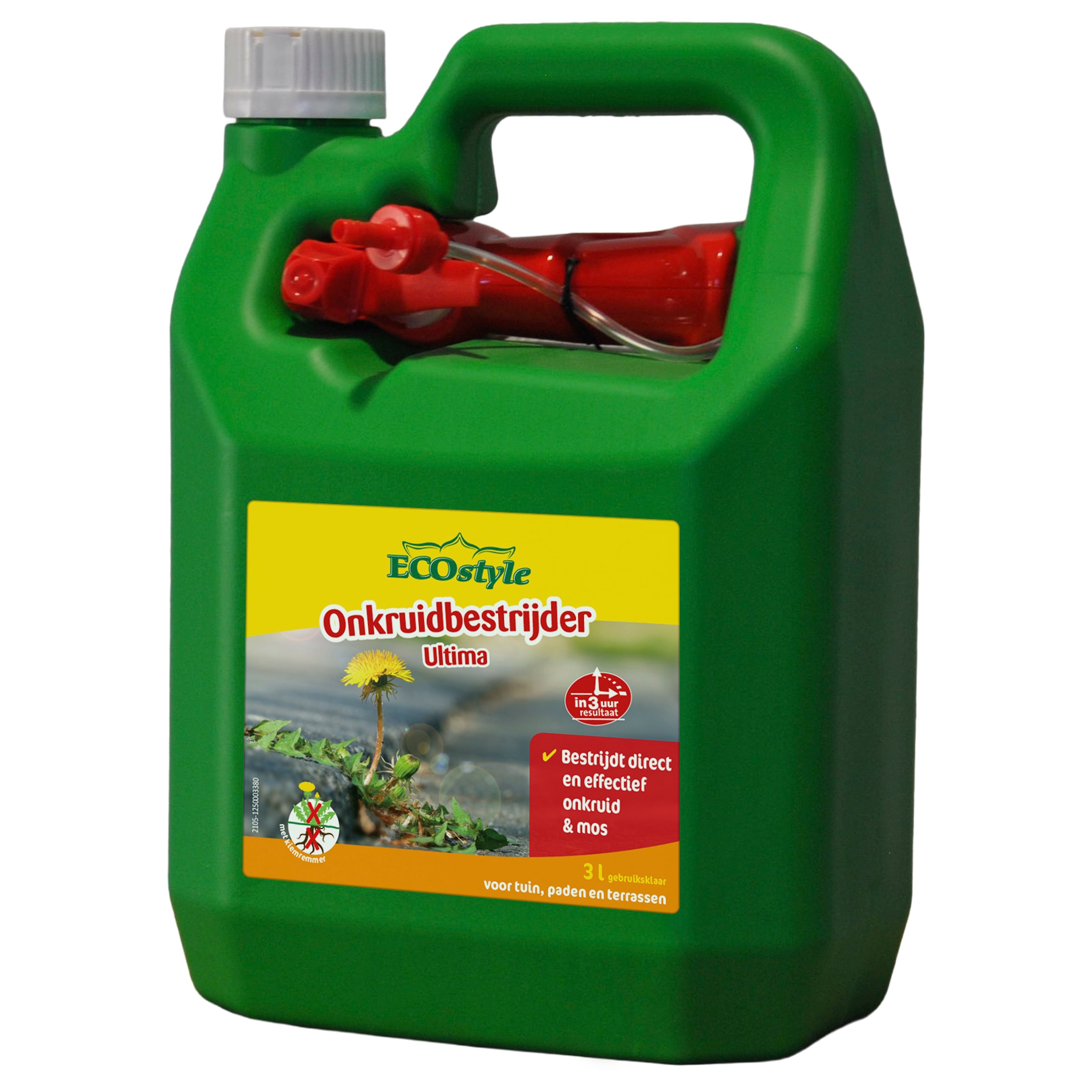 ECOstyle Ultima - Onkruid- en mosbestrijder - 3 Kilogram