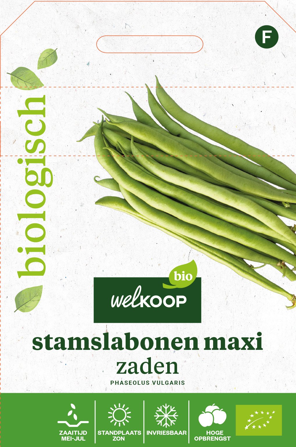 Welkoop Bio - Stamslabonen Maxi Zaden - 50 Gram
