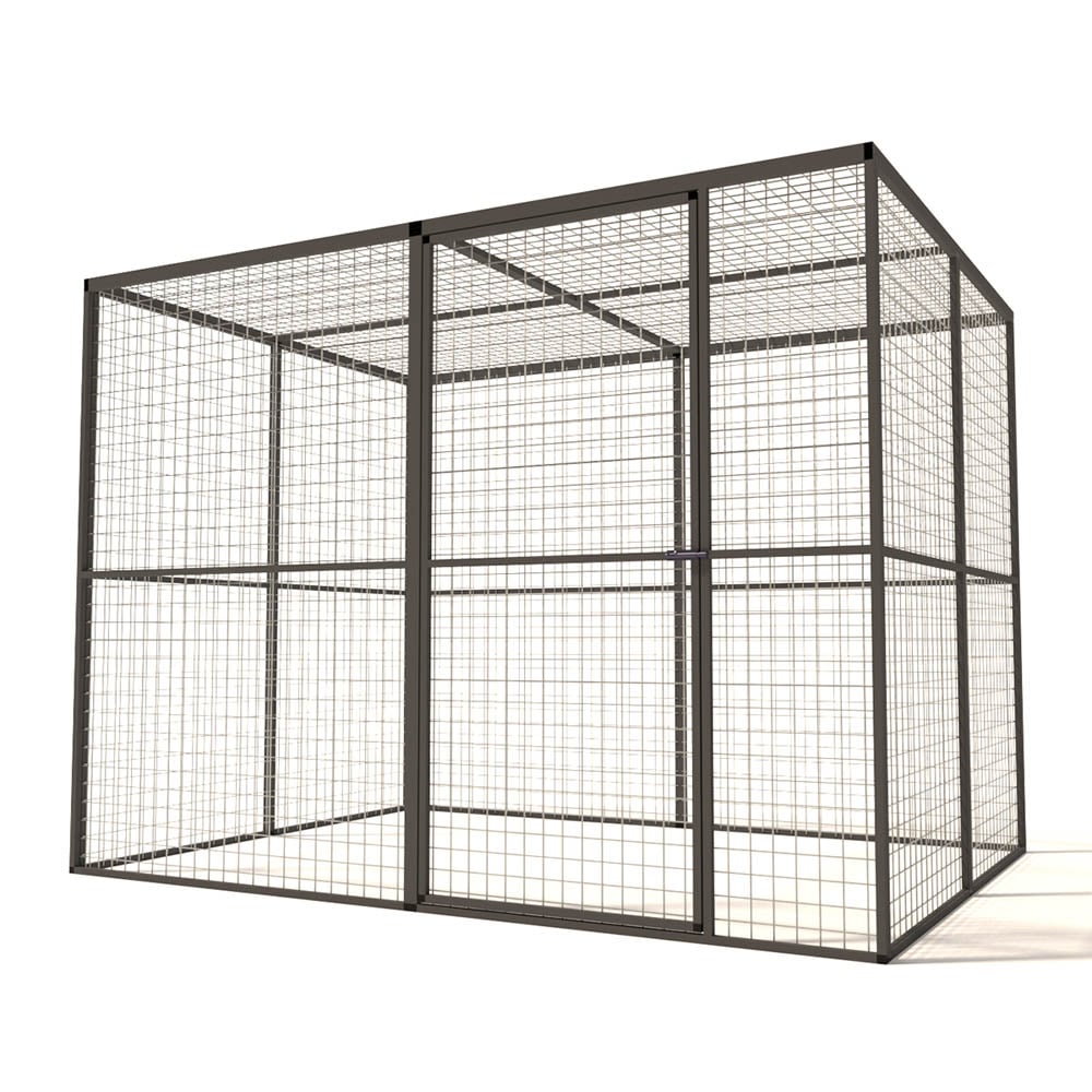 Glorenza Lilly - Kattenren - Antraciet - 178x176x242 cm Glorenza Lilly - Kattenren - Antraciet - 178x176x242 cm