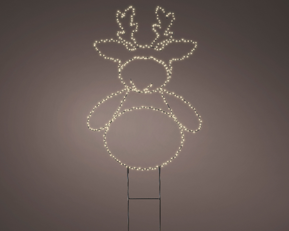 Lumineo Rendier - Tuinsteker - 450 - Warm wit - 5 cm