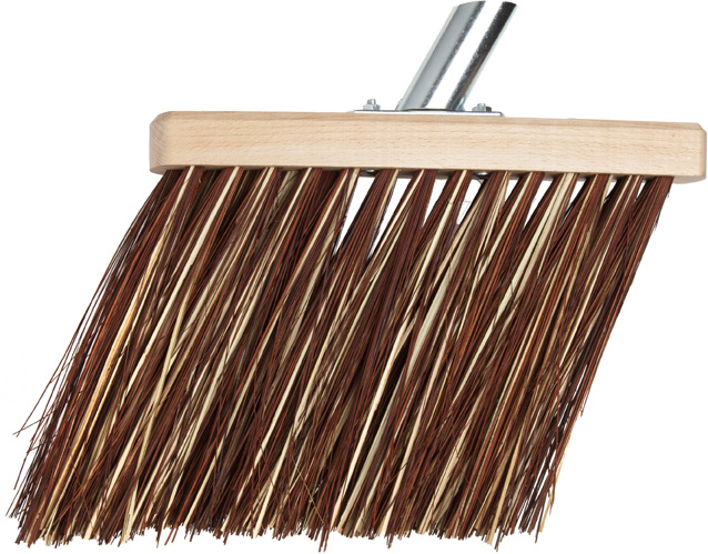 Welkoop - Stalbezem + stokhouder - 30 cm