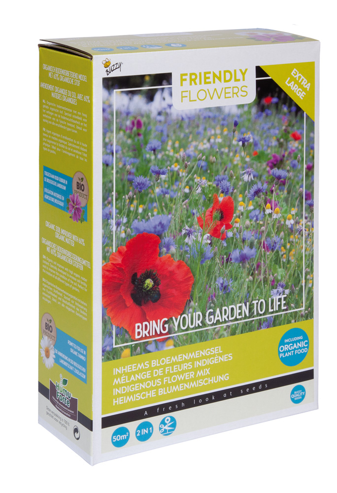 Buzzy Bloemmengsel inheems 50m2 - Bloemzaden