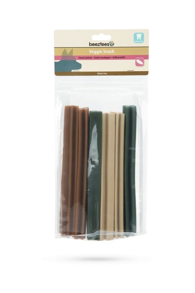 Beeztees Veggie Kauwstaaf - Hondensnack - 570 Gram - Zoete aardappel - L