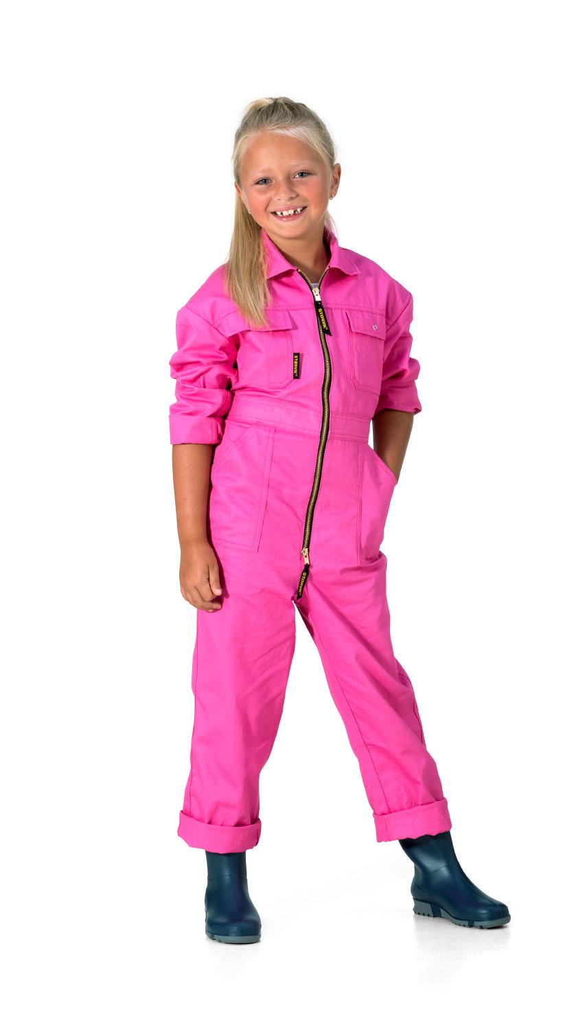 Störvik Nicky - Kinderoverall - Roze - 80/86