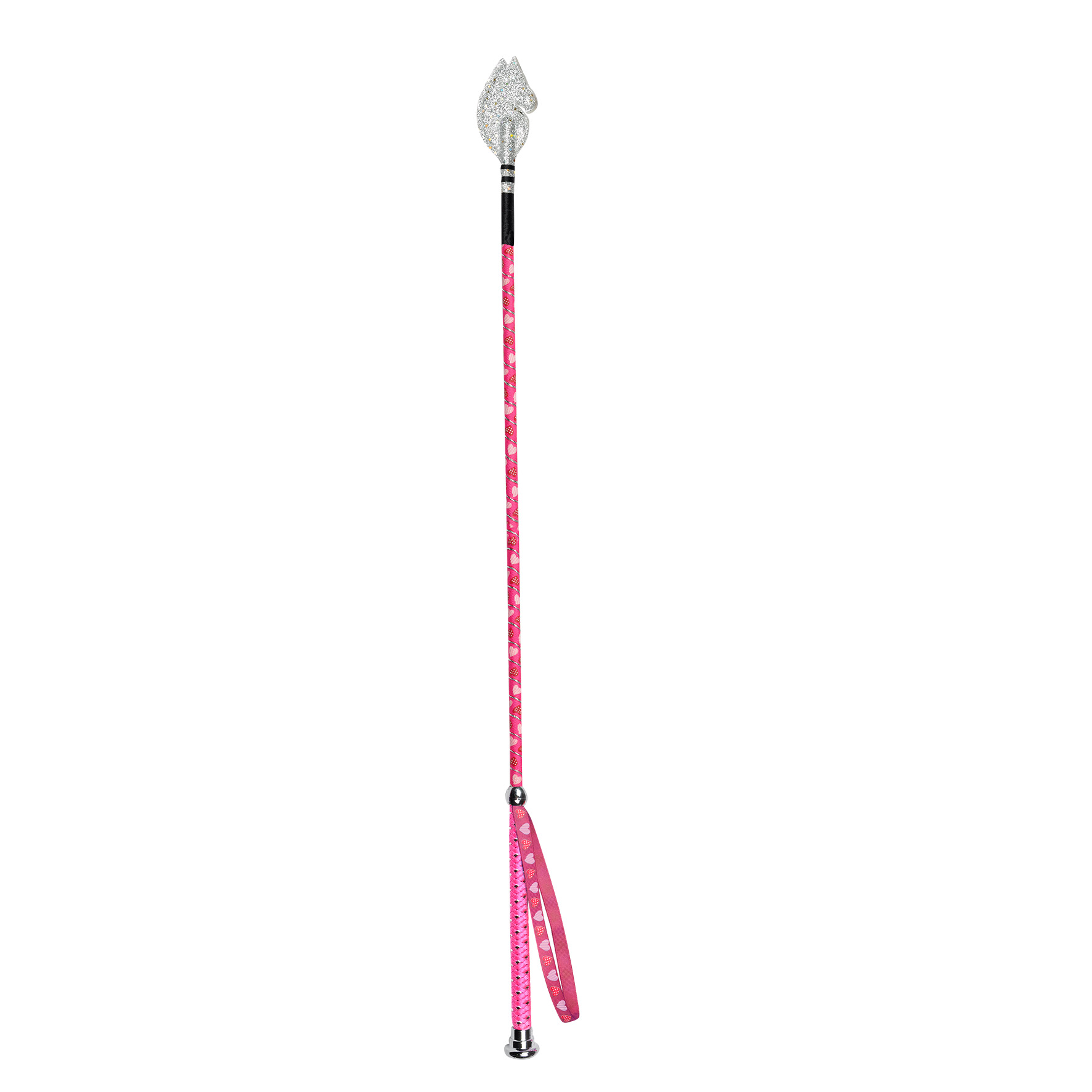 Waldhausen Hartjes - Rijzweep - Roze - 65 cm