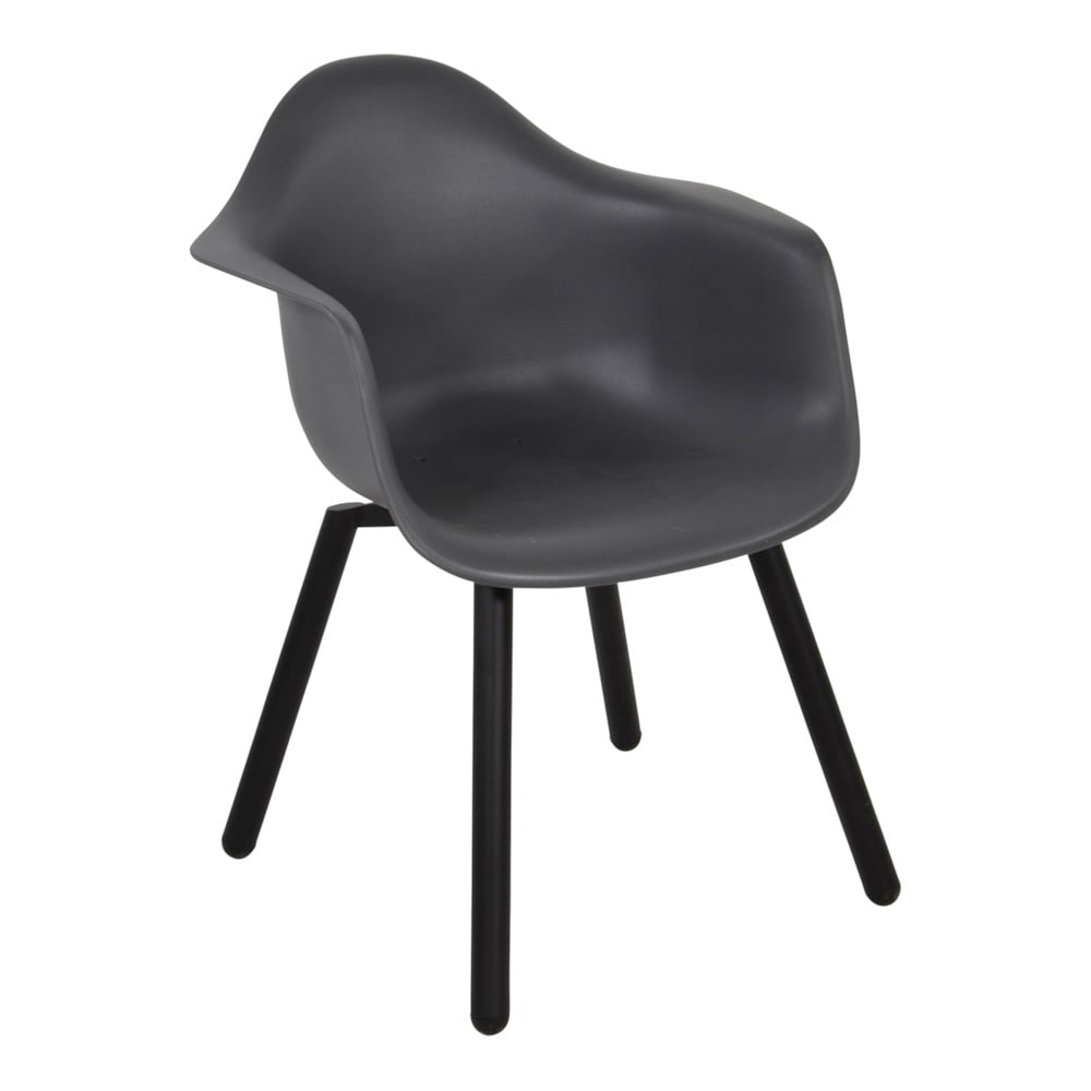 Lesli Living Montreux - Tuinstoel - Grijs - 82.5x62.5x44 cm