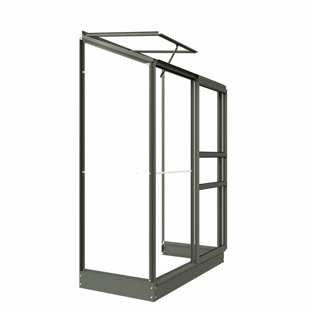 Royal Well Emma I - Muurkas - Groen - 194x132x69 cm - Veiligheidsglas