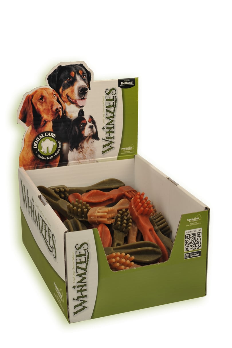 WHIMZEES Tandenborstel - Hondensnack - 1 Stuks - plantaardig - L WHIMZEES Tandenborstel - Hondensnack - 1 Stuks - plantaardig - L