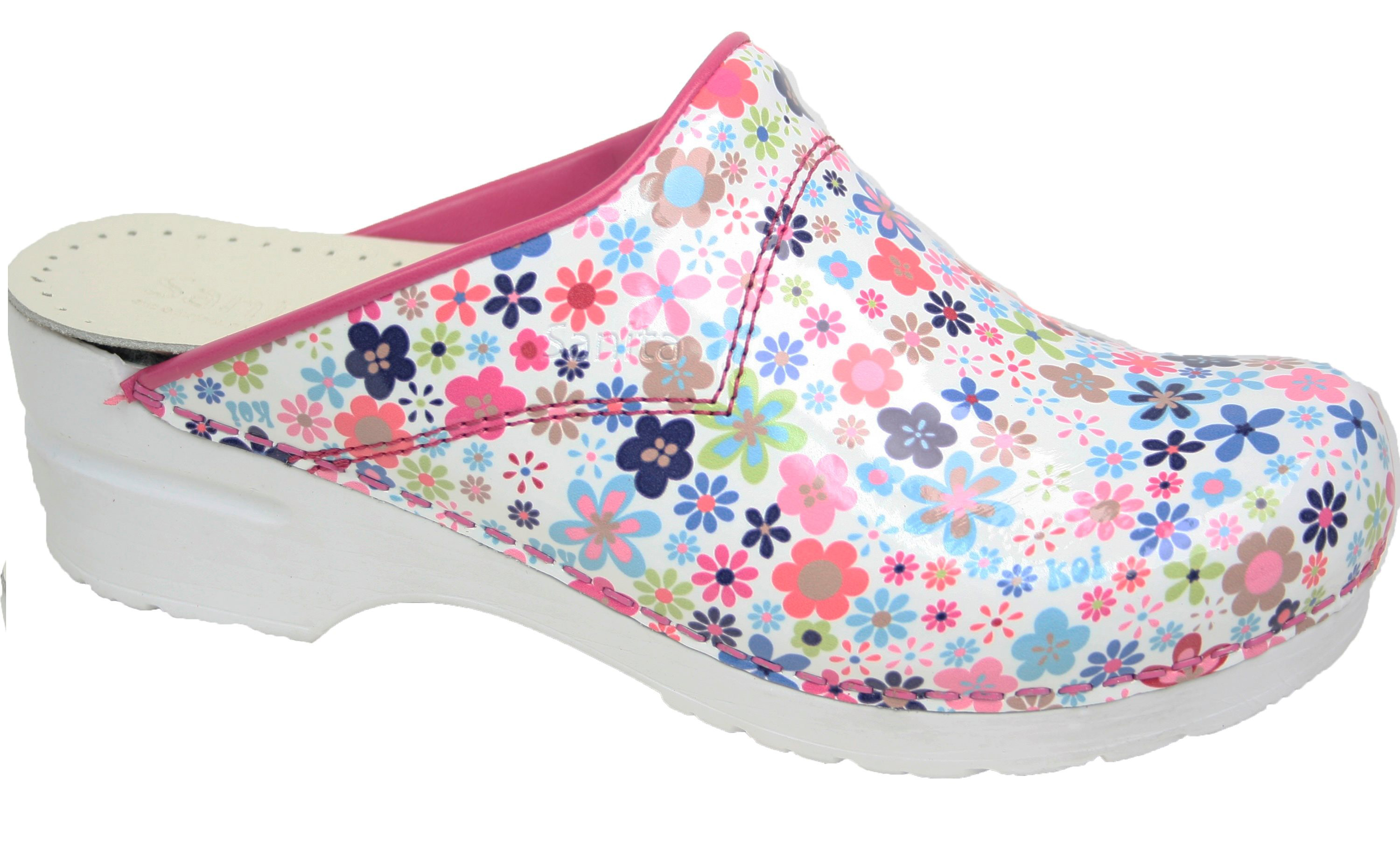 Sanita Flex 314 - Klompen - Little Flowers - 39