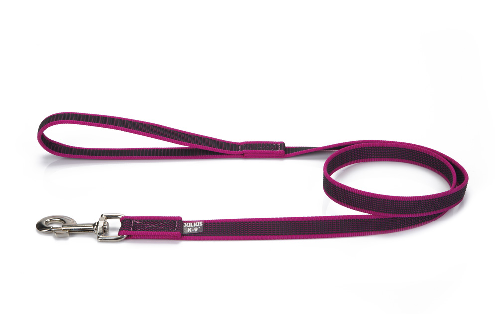 Julius K9 - Sliplijn - Hondenriem - roze - 120 cm - 120 cm Julius K9 - Sliplijn - Hondenriem - roze - 120 cm - 120 cm