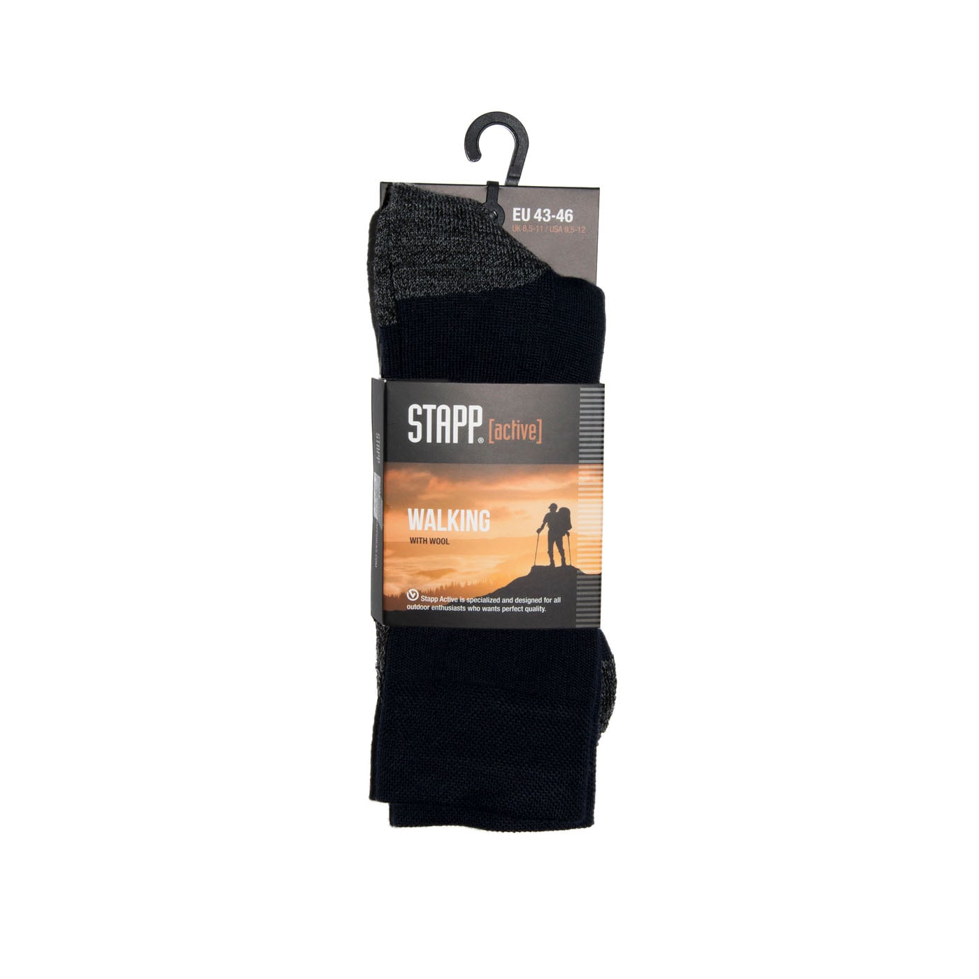 STAPP Walking - Wandelsokken - Zwart - 35-38