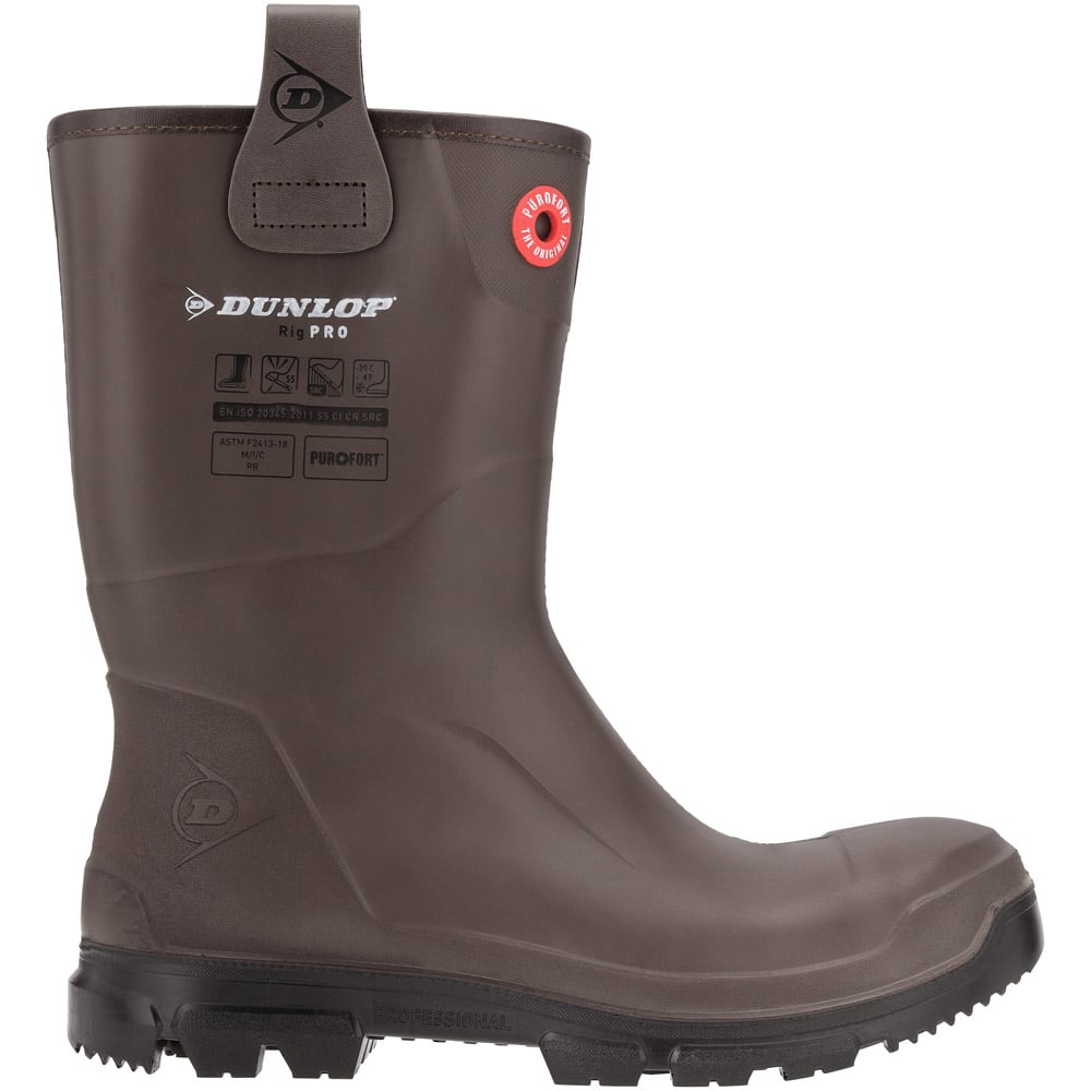 Dunlop Rigpro - Werklaarzen - Donkerbruin - 44
