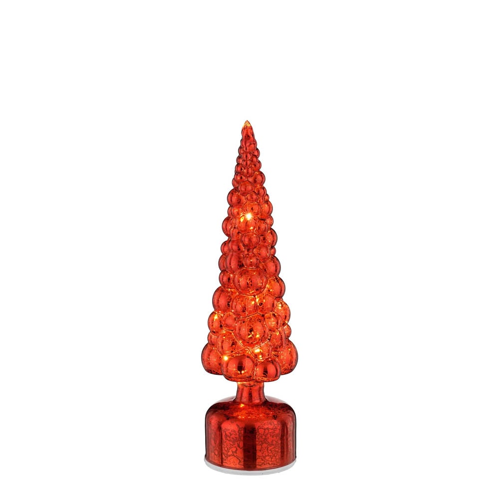 Mica Decorations Kerstboompje - Kerstdecoratie - Rood - 34x9.5 cm Mica Decorations Kerstboompje - Kerstdecoratie - Rood - 34x9.5 cm