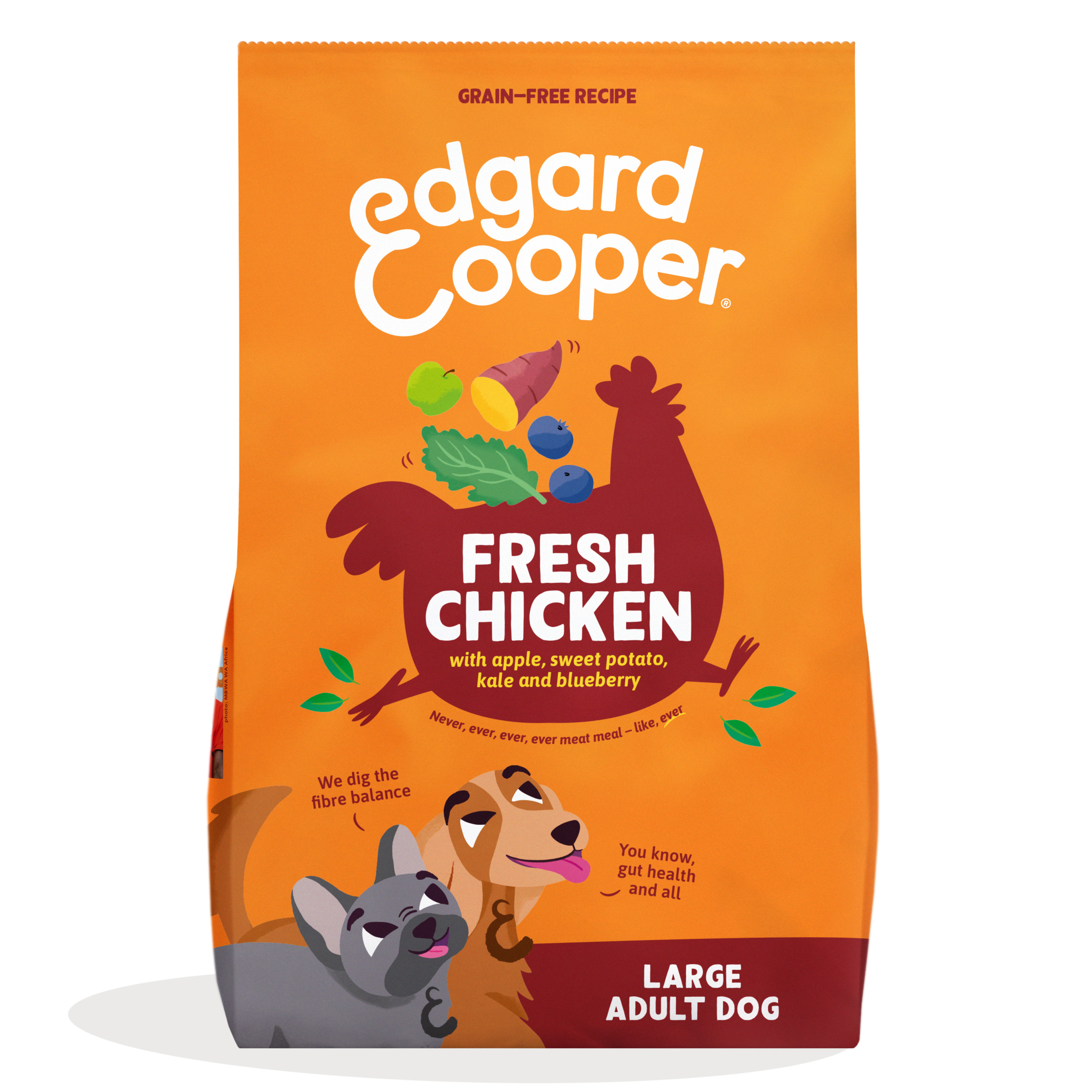 Edgard & Cooper Adult - Hondenvoer - 12 Kilogram - kip Edgard & Cooper Adult - Hondenvoer - 12 Kilogram - kip