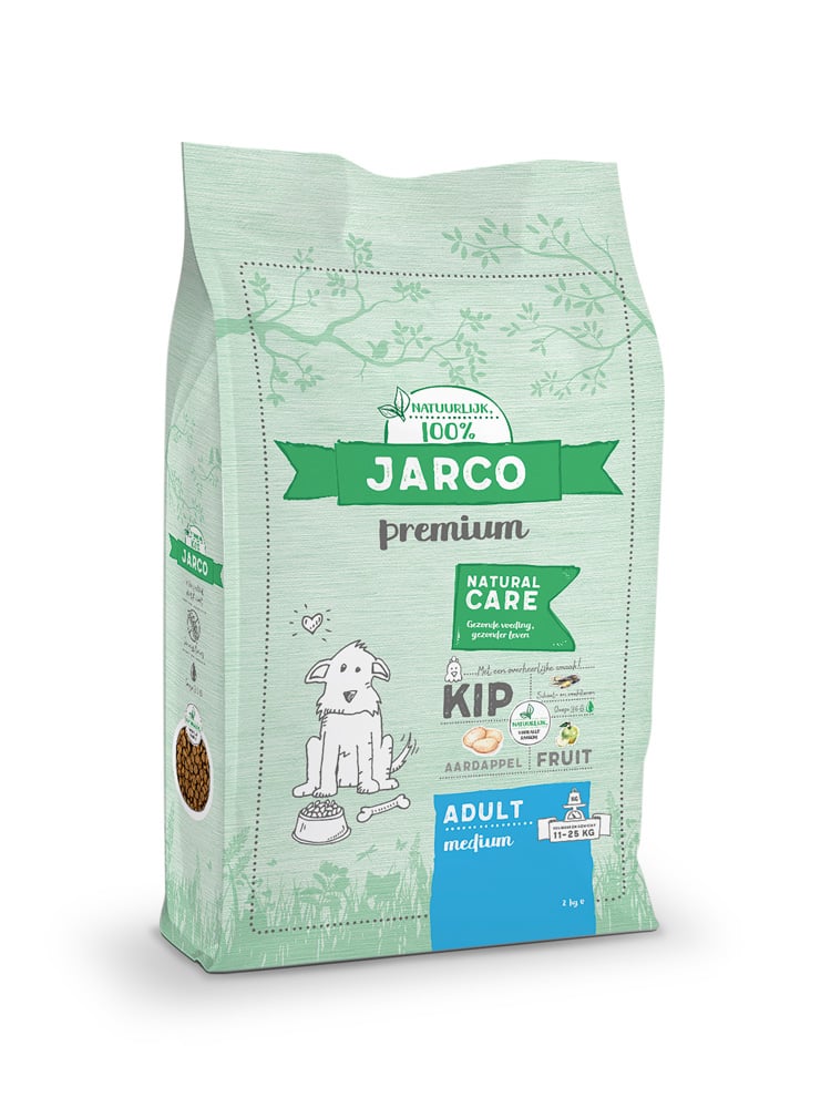Jarco Dog Medium Adult - Hondenvoer - 2 Kilogram - kip
