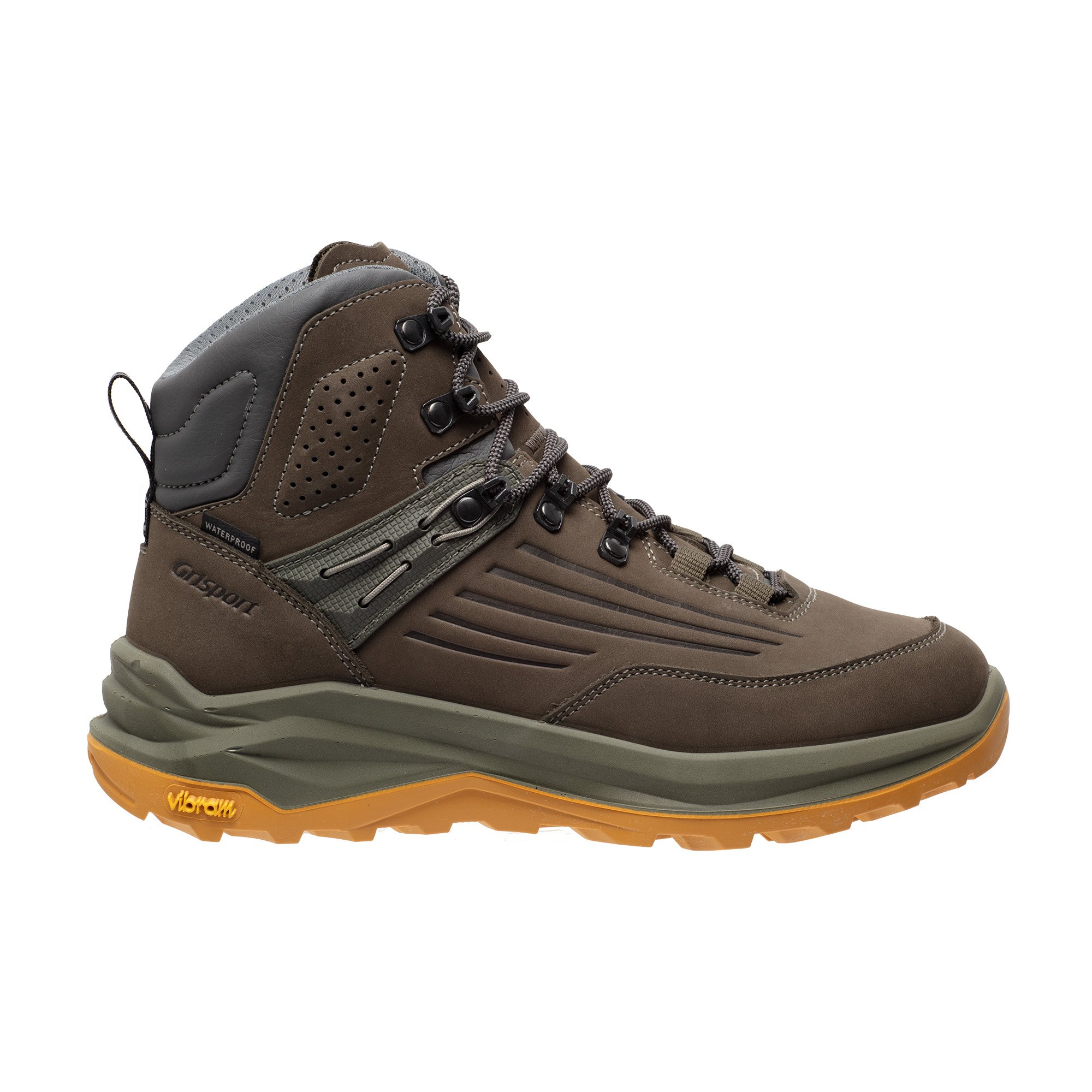 Grisport Outlander Mid - Wandelschoenen - Groen, Geel - 36