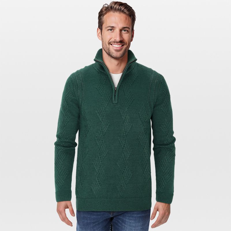 Veleste Andre - Schipperstrui - Groen - 2XL