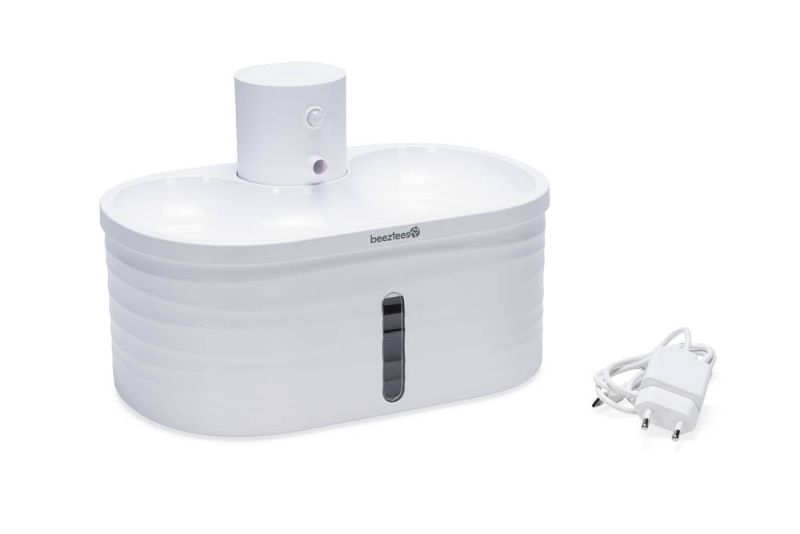 Beeztees Sef - Drinkfontein - 2,5 liter - Wit - 17.5x26x17 cm