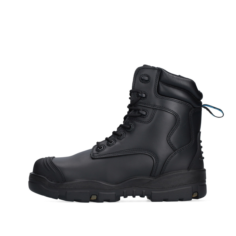 Bata Helix Longreach Rits - Brede leest - Werkschoenen - Zwart - 38