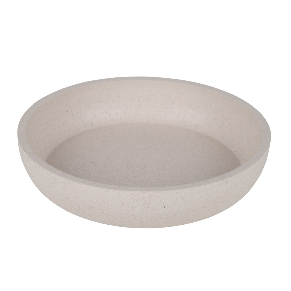 District 70 Bamboo - Voerbak - Beige - 2.8x12x12 cm