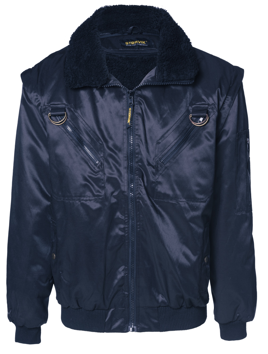 Störvik Stockholm - Pilotjack - Heren Jas - donkerblauw - 3XL
