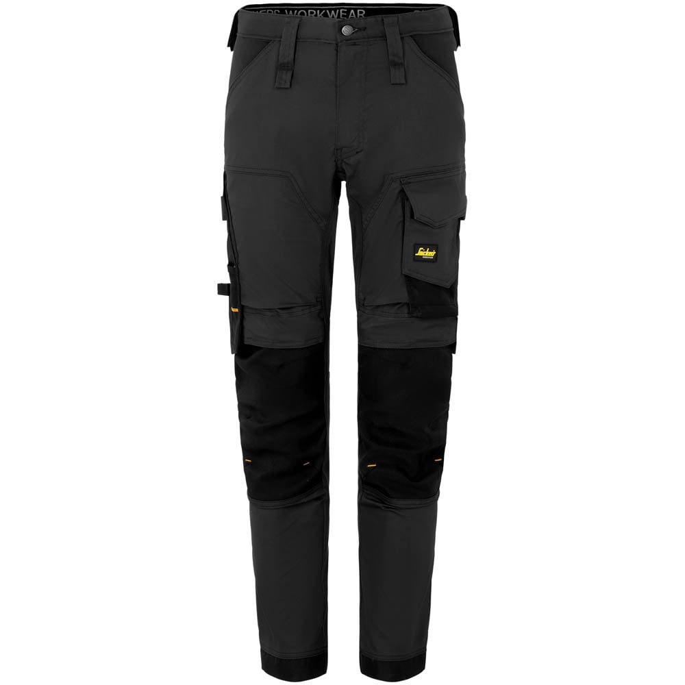 Snickers AllroundWork 6341 - Werkbroek stretch - Zwart - 48 - 88