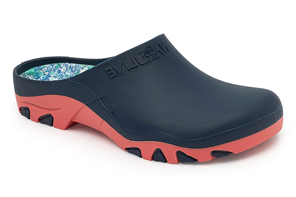 Gevavi Natulive - Tuinklompen - Zwart,coraal - 36-37